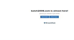 Desktop Screenshot of batch2006.com